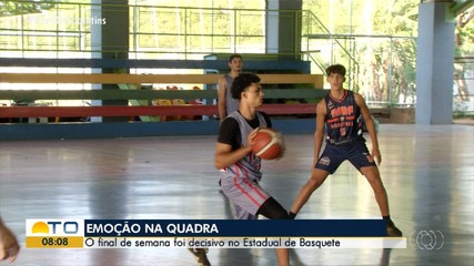 Final do Campeonato Estadual de Basquete reúne atletas em Palmas
