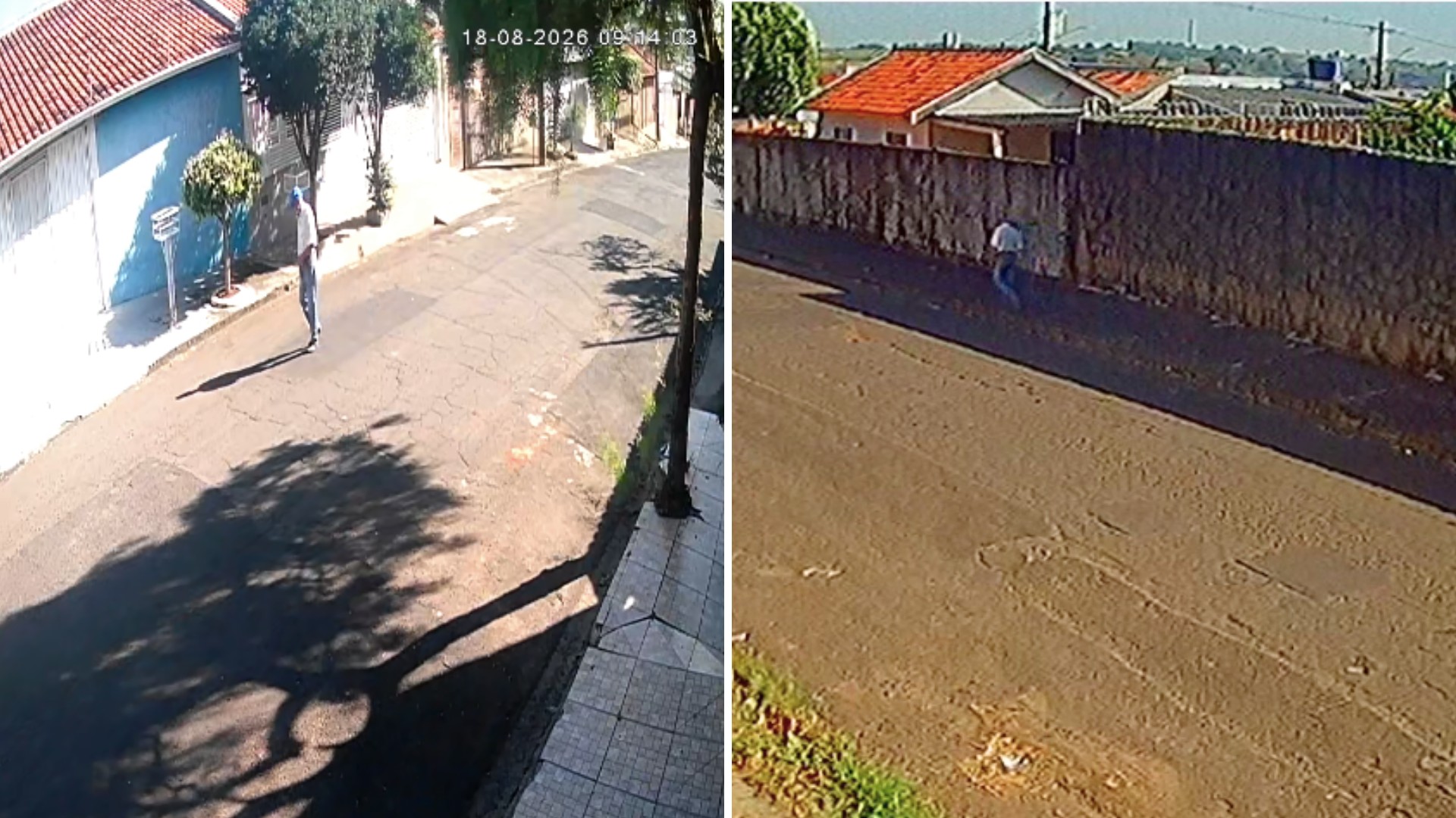 VÍDEO: câmeras registram idoso desaparecido há três semanas caminhando por ruas em Marília