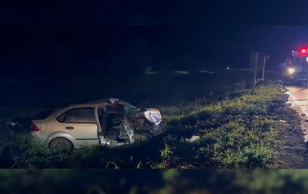 Causas de acidente em Ribeirão do Sul (SP) serão investigadas — Foto: Polícia Rodoviária Federal