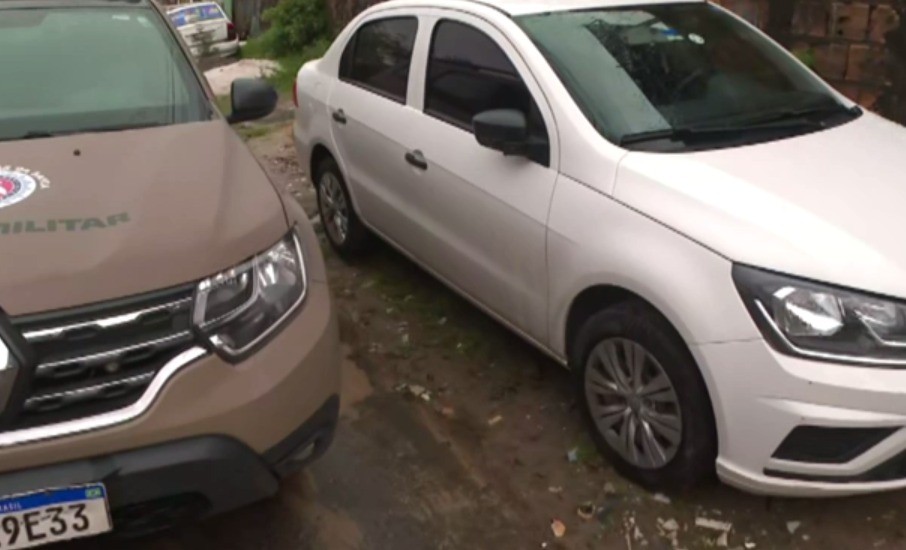 Vídeo mostra suspeitos de roubo contra motorista por aplicativo em Salvador: 'nem minha sandália queriam deixar eu ficar'