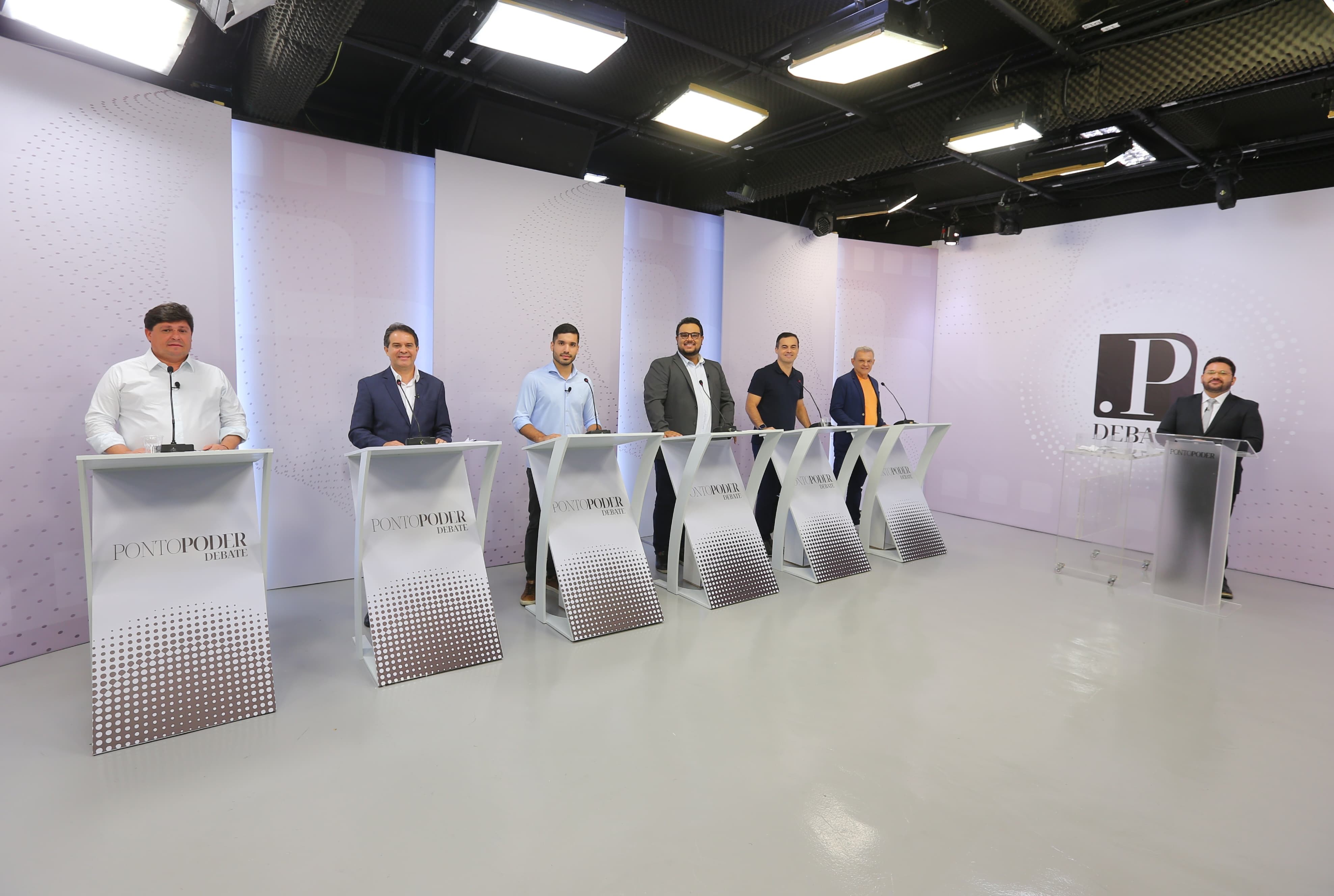 Debate à Prefeitura de Fortaleza reúne seis candidatos nesta quarta-feira