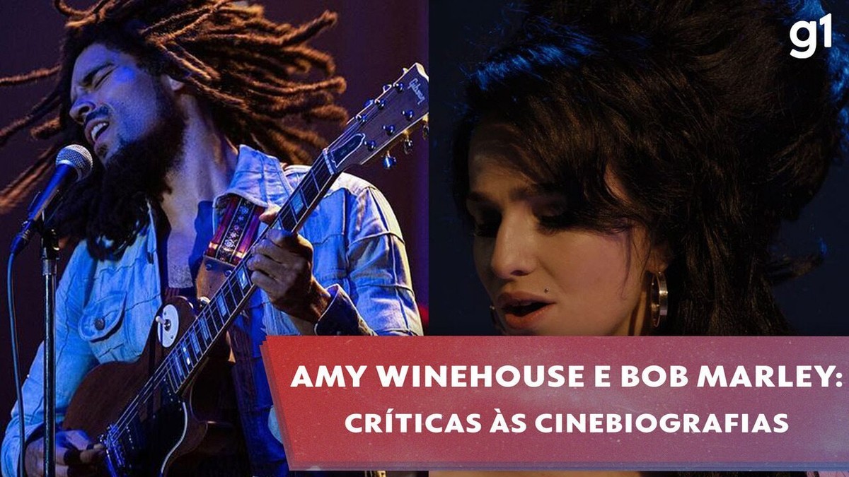 Cinebiografias de Amy Winehouse e Bob Marley são criticadas antes do  lançamento