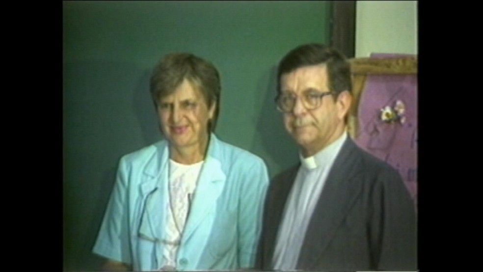 Dom Geraldo e Zilda Arns — Foto: Reprodução/RPC