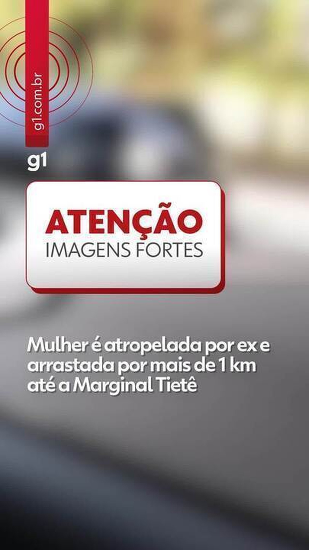 Homem que atropelou e arrastou ex é preso após troca de tiros em SP