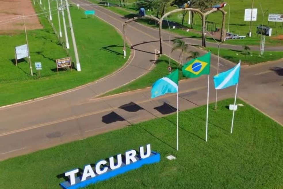 Entrada de Tacuru. — Foto: Reprodução Instagram.