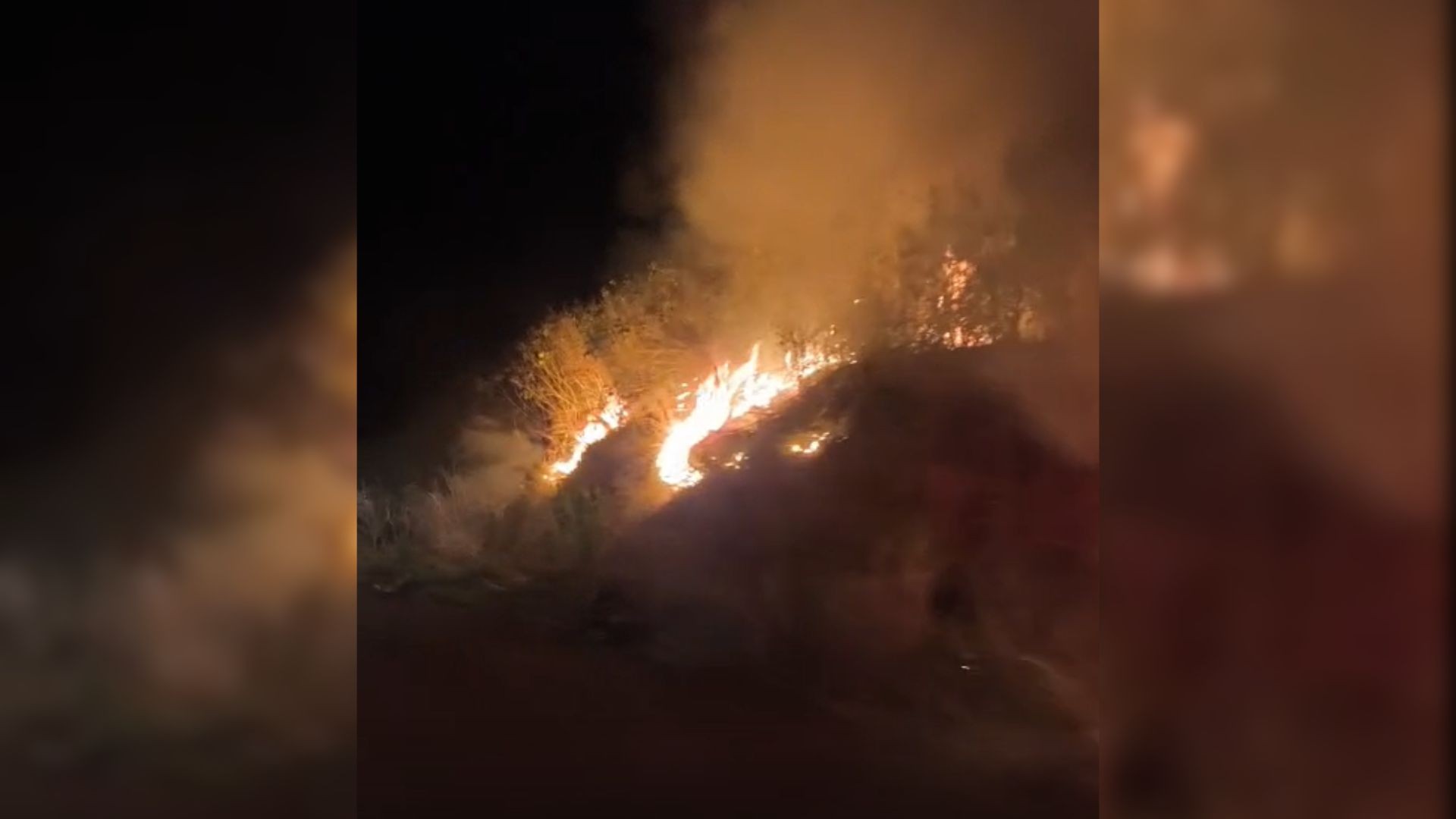 Incêndio atinge condomínio desabitado em Jaú