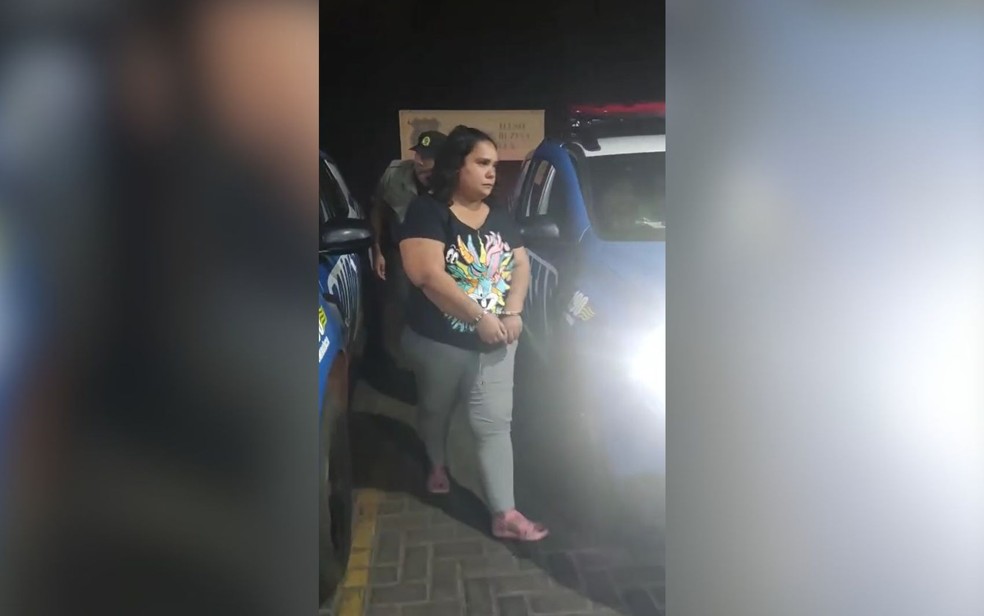 Amanda Maria Souza de Oliveira esteve em Goiânia em 2024 e foi presa por falsidade ideológica, depois de fingir que tinha 11 anos e pedir doações — Foto: Arquivo pessoal/ Conselheiro Rondinelly-Ná