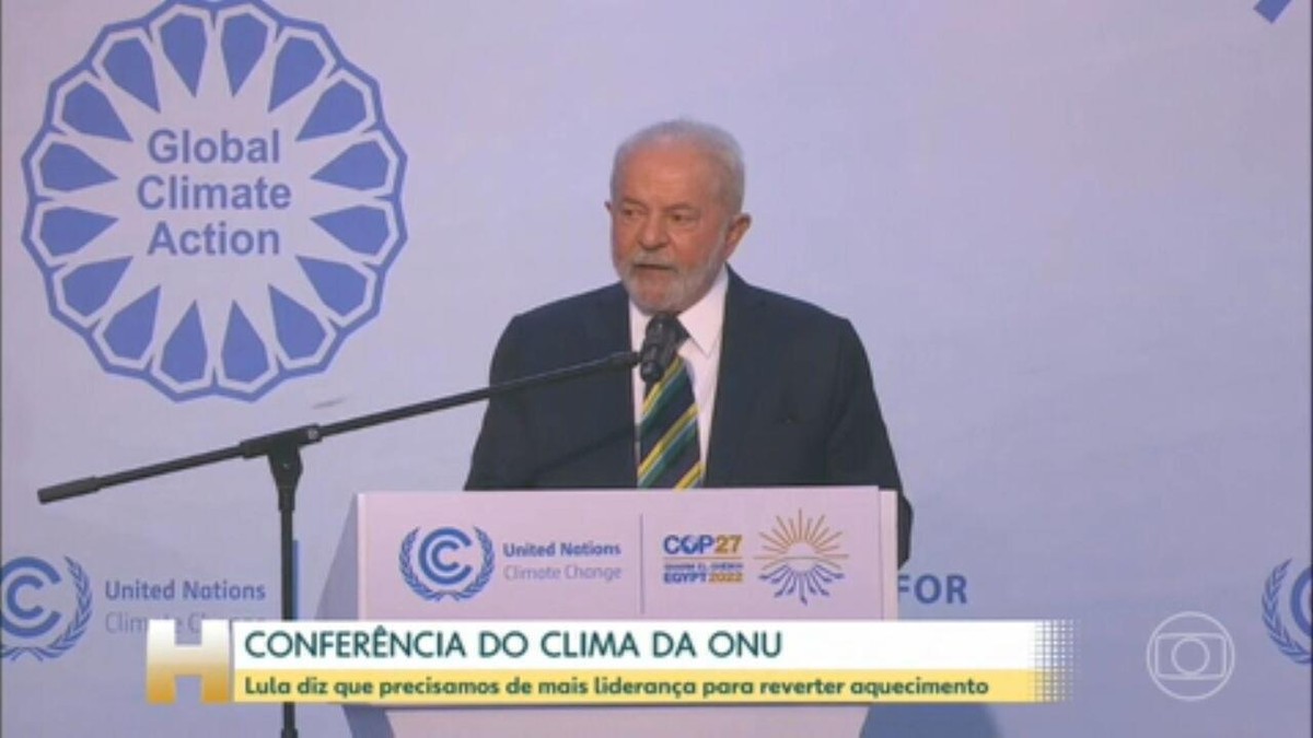 É falso que Lula não foi convidado para a COP27 e falou para 'ONG