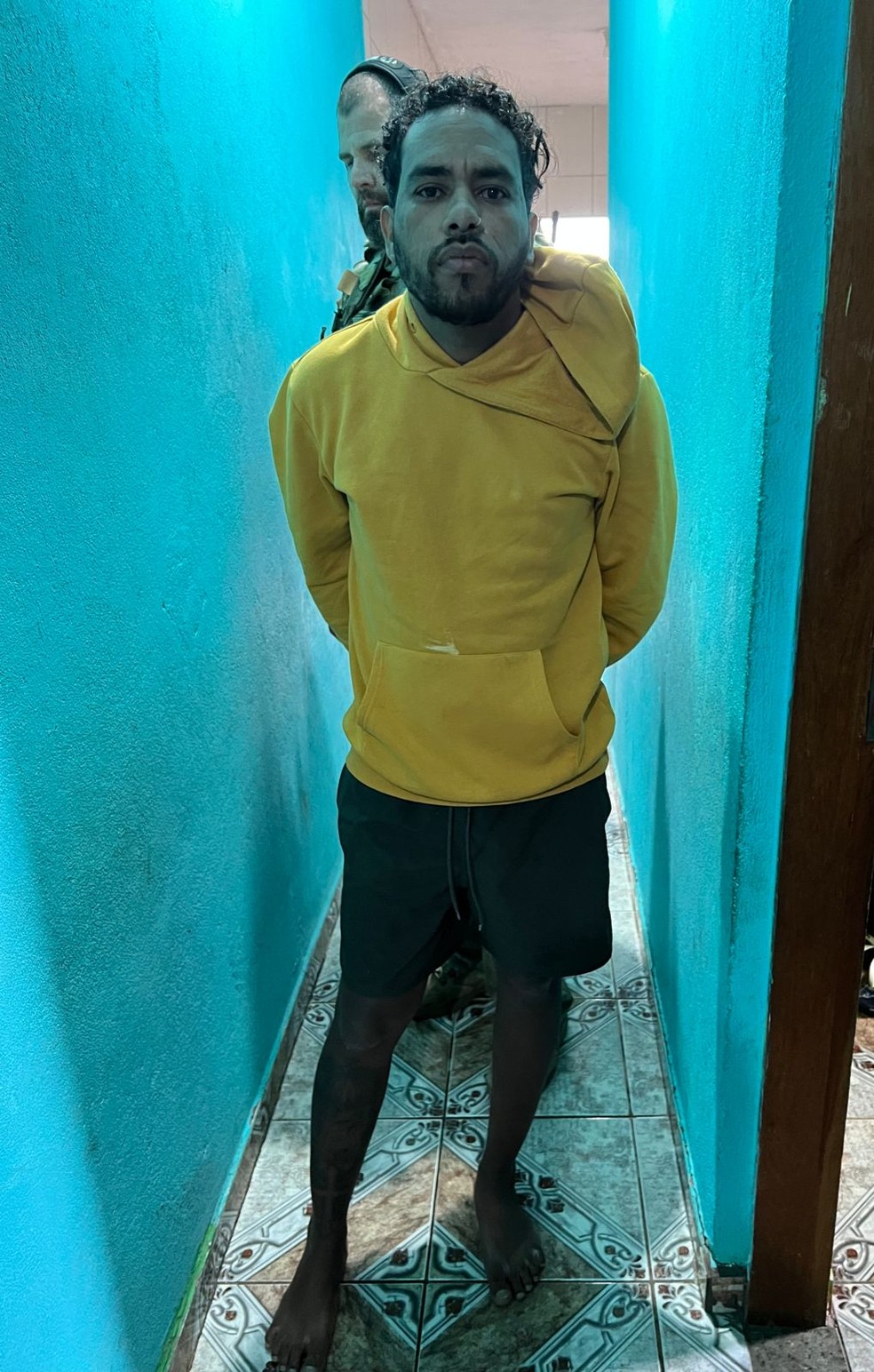Apontado como o número 2 da quadrilha preso em SP — Foto: Divulgação