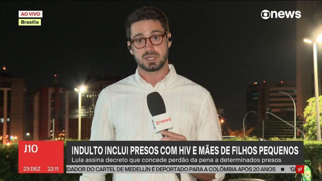 Indulto natalino de Lula inclui presos com HIV e câncer terminal; ficam de fora líderes de facção, presos por crimes sexuais e por abuso de autoridade