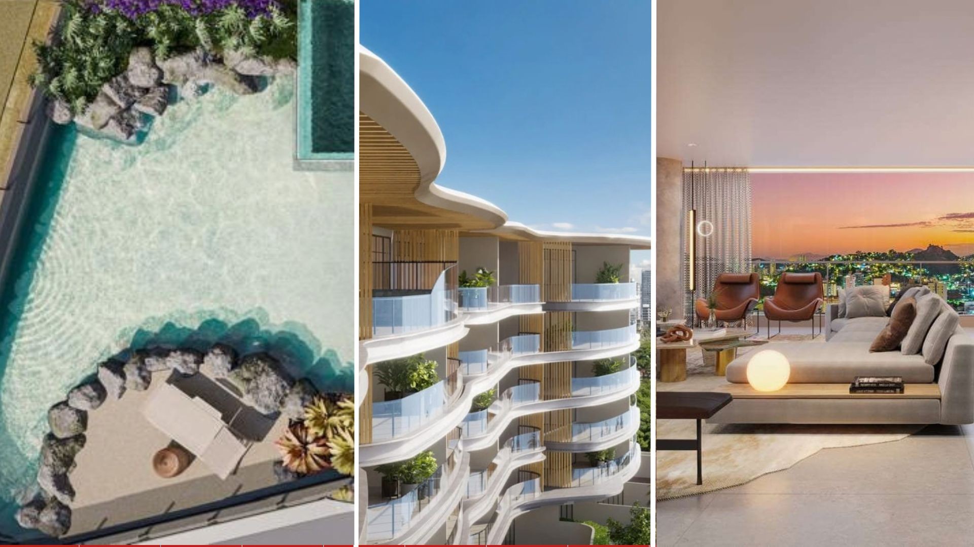 'Praia' privativa e quase 1.000 m²: apartamentos de luxo valem até R$ 35 milhões no ES