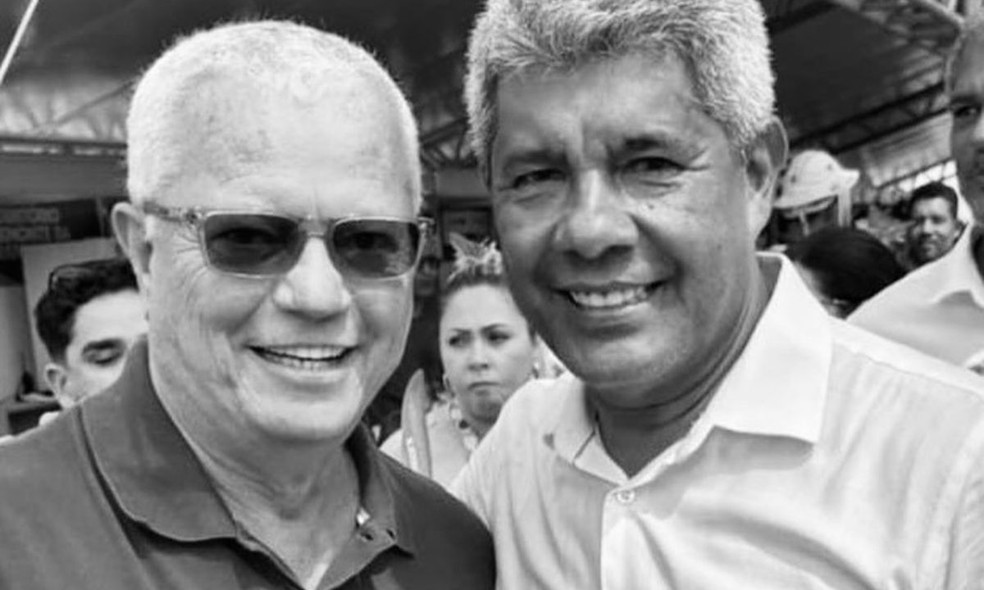 Governador da Bahia, Jerônimo Rodrigues, lamentou o falecimento de Everaldo Anunciação por meio das redes sociais.  — Foto: Reprodução/Redes sociais