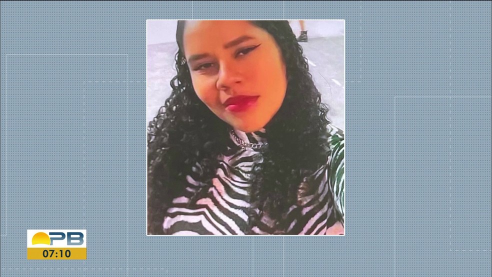 Maria Kaluane, de 23 anos, foi morta com pelo menos oito golpes de faca, segundo a Polícia — Foto: Reprodução/TV Paraíba