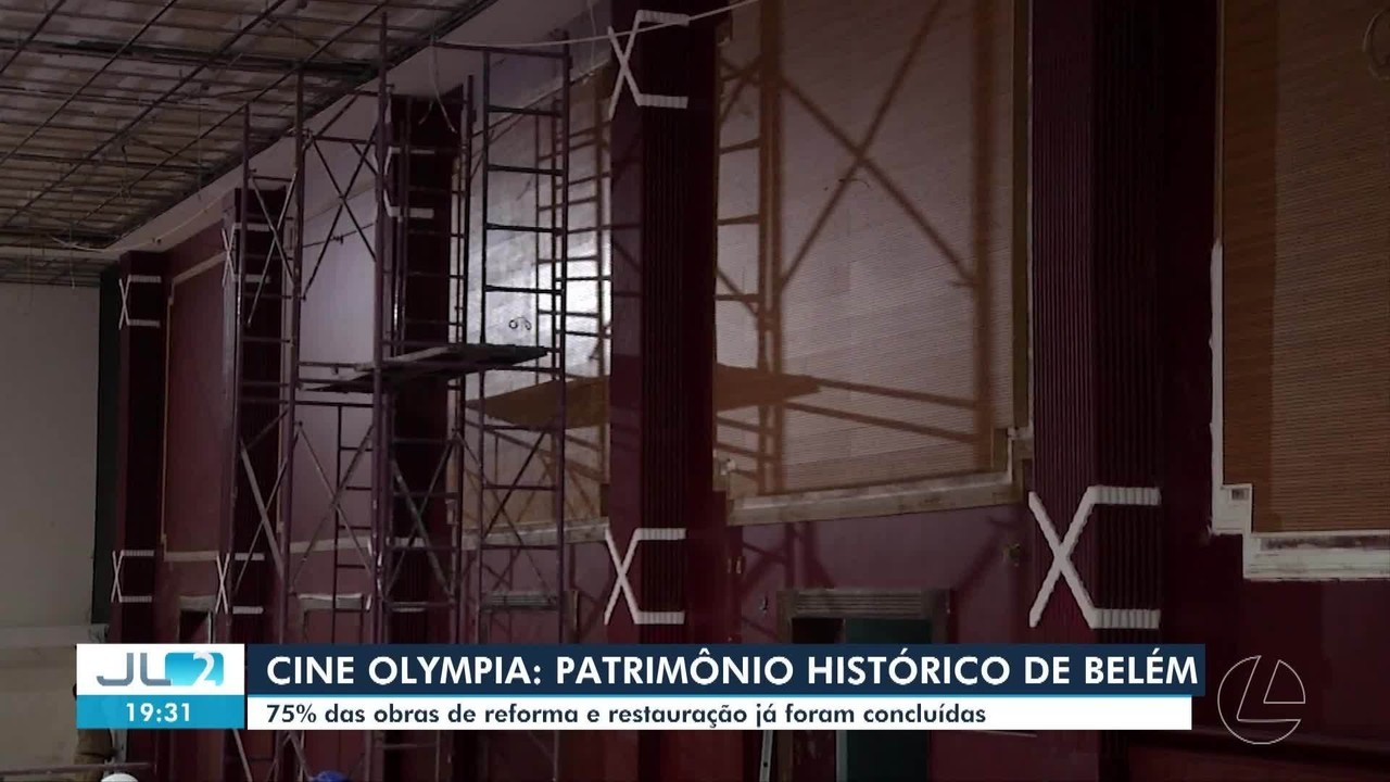 Fechado desde 2020, Cine Olympia completa 114 anos à espera da conclusão da reforma