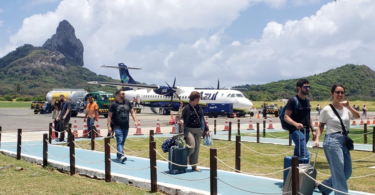 Fernando de Noronha tem sete voos extras devido à alta na procura por passagens no mês de setembro