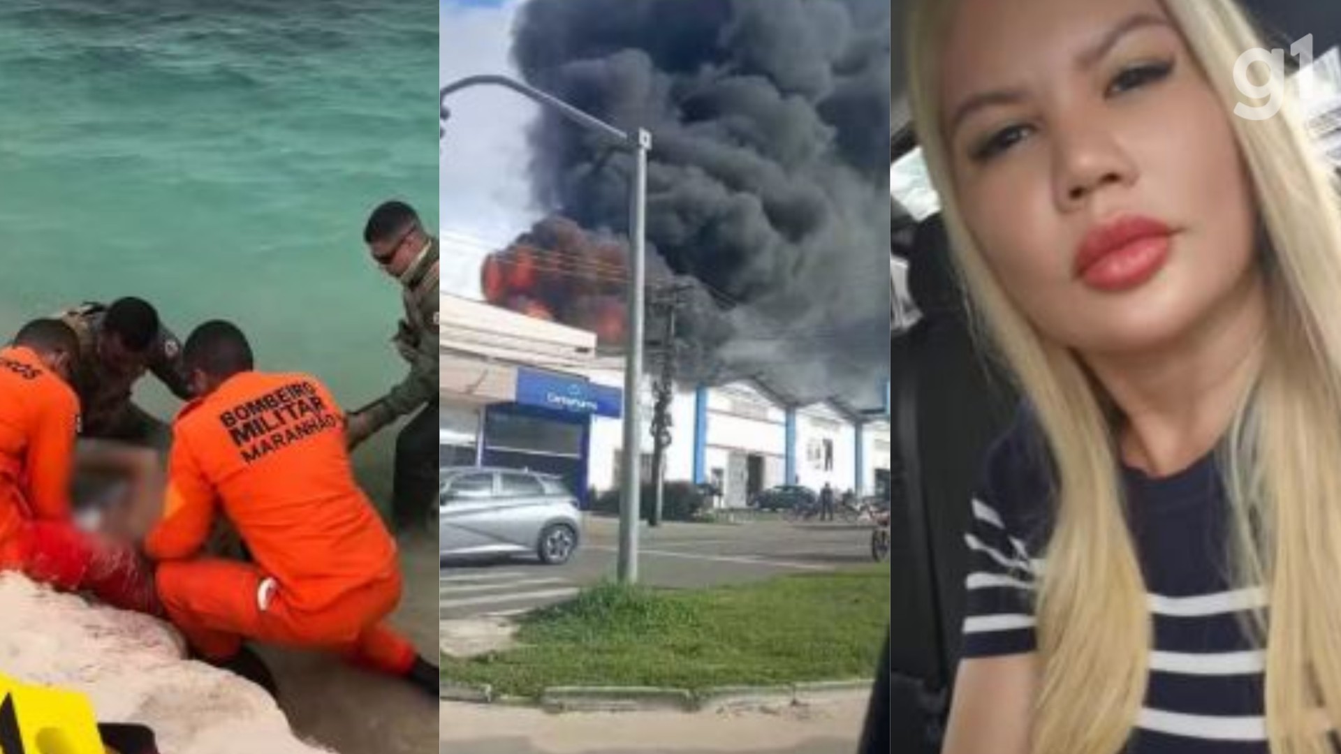 Vc viu? Acidente com turista nos lençóis, incêndio em loja do Araçagy, mulher morre após ser baleada pelo marido e outras notícias da semana no g1 MA