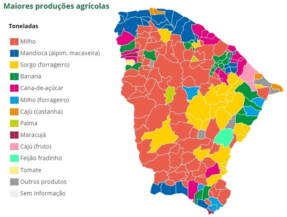 O que o Ceará mais produz?