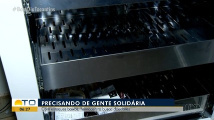 Com estoques baixos, hemocentro buscam doadores