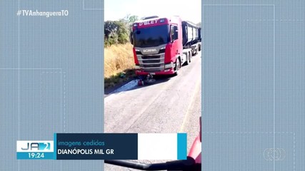 Motociclista morre após batida com caminhão na TO-040