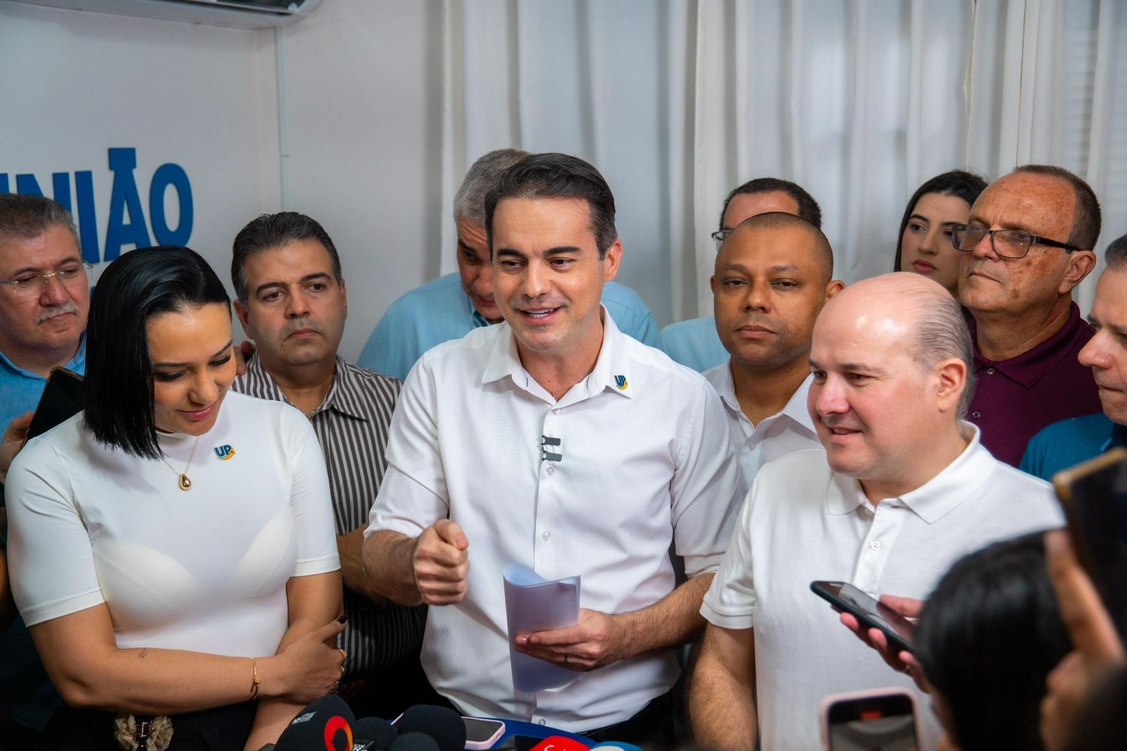 Capitão Wagner é oficializado como presidente da Federação União PP no Ceará e Roberto Cláudio como vice