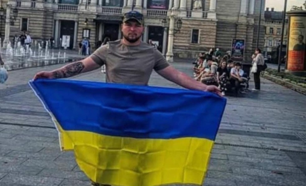 Gabriel Lopacinski, jovem de Mallet que morreu na Guerra da Ucrânia — Foto: Redes Sociais