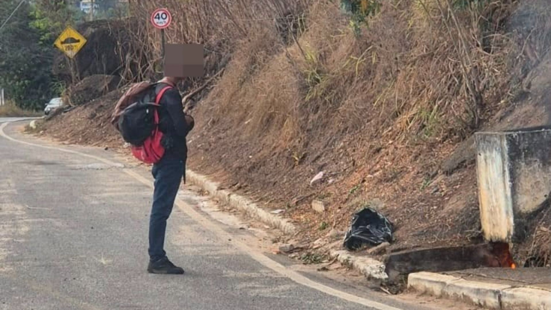 Andarilho é preso por provocar dois incêndios em áreas de mata no ES; bombeiros alertam para risco de propagação de fogo