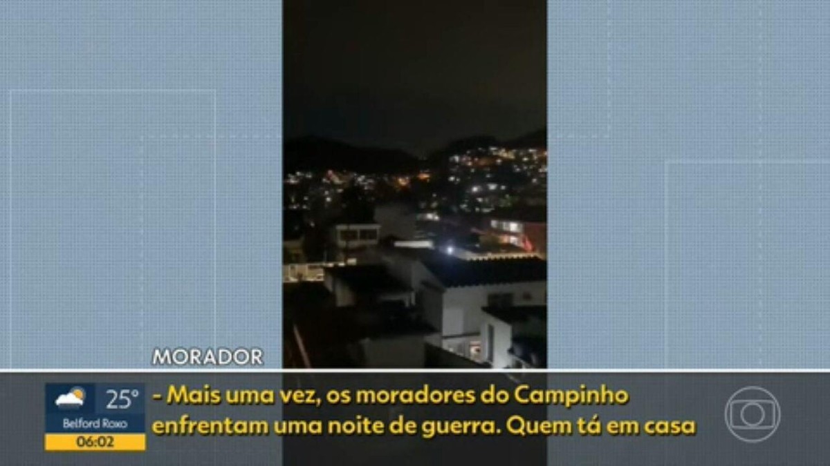 Moradores Do Campinho Voltam A Registrar Intenso Tiroteio Entre Criminosos Rio De Janeiro G1 2203