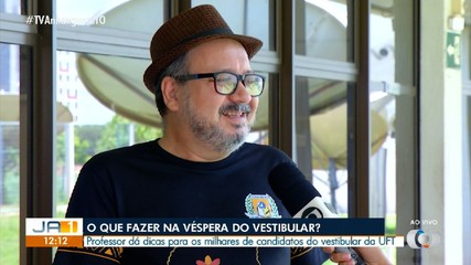 Saiba o que fazer na véspera do vestibular da UFT