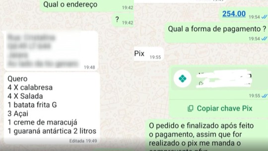 Lanchonete desconfia de golpe e envia pedra no lugar de sanduíche