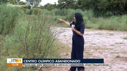 Centro Olímpico de Porto Nacional está abandonado