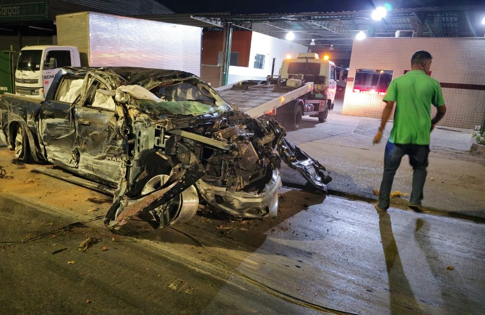 Empresário morre após acidente em Cuiabá — Foto: TVCA
