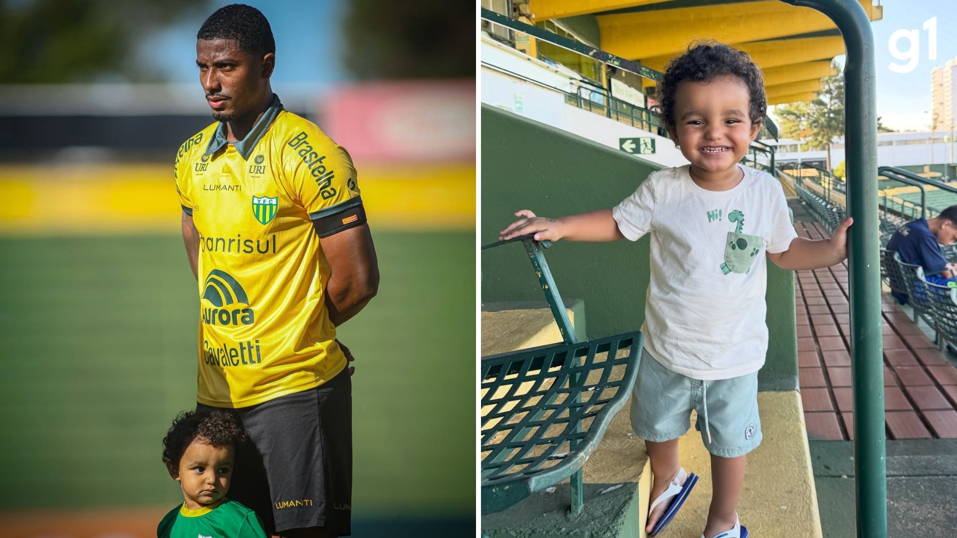 Filho de jogador do Ypiranga morre em acidente aos 2 anos