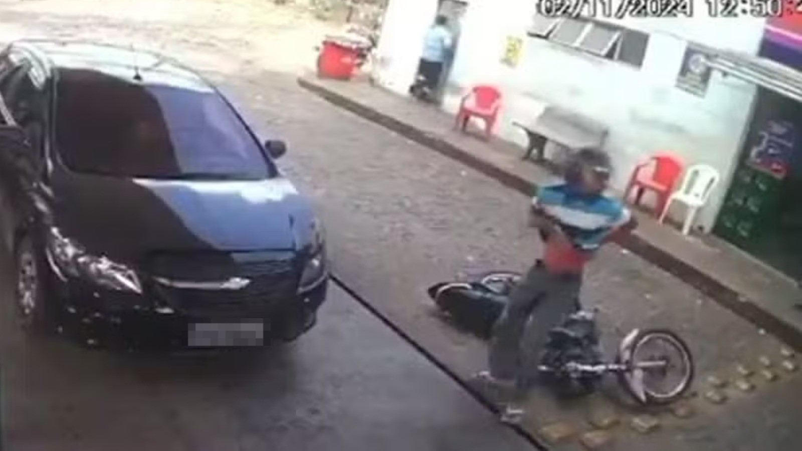 Suspeito de matar motociclista é preso em Teresina; vítima buscou socorro em posto de combustível