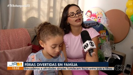 Famílias buscam atividades para os filhos durante as férias