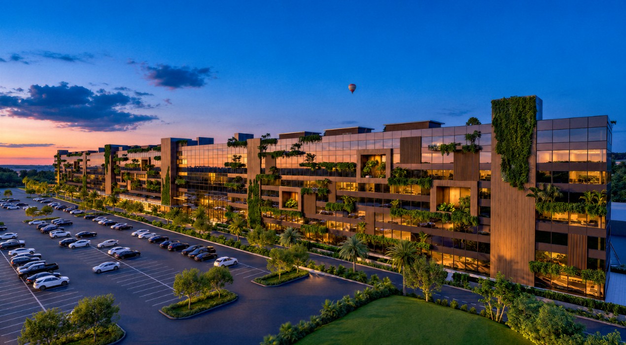 Cacau Park revela resort gigante com floresta vertical, parque aquático indoor e mais de 700 suítes temáticas