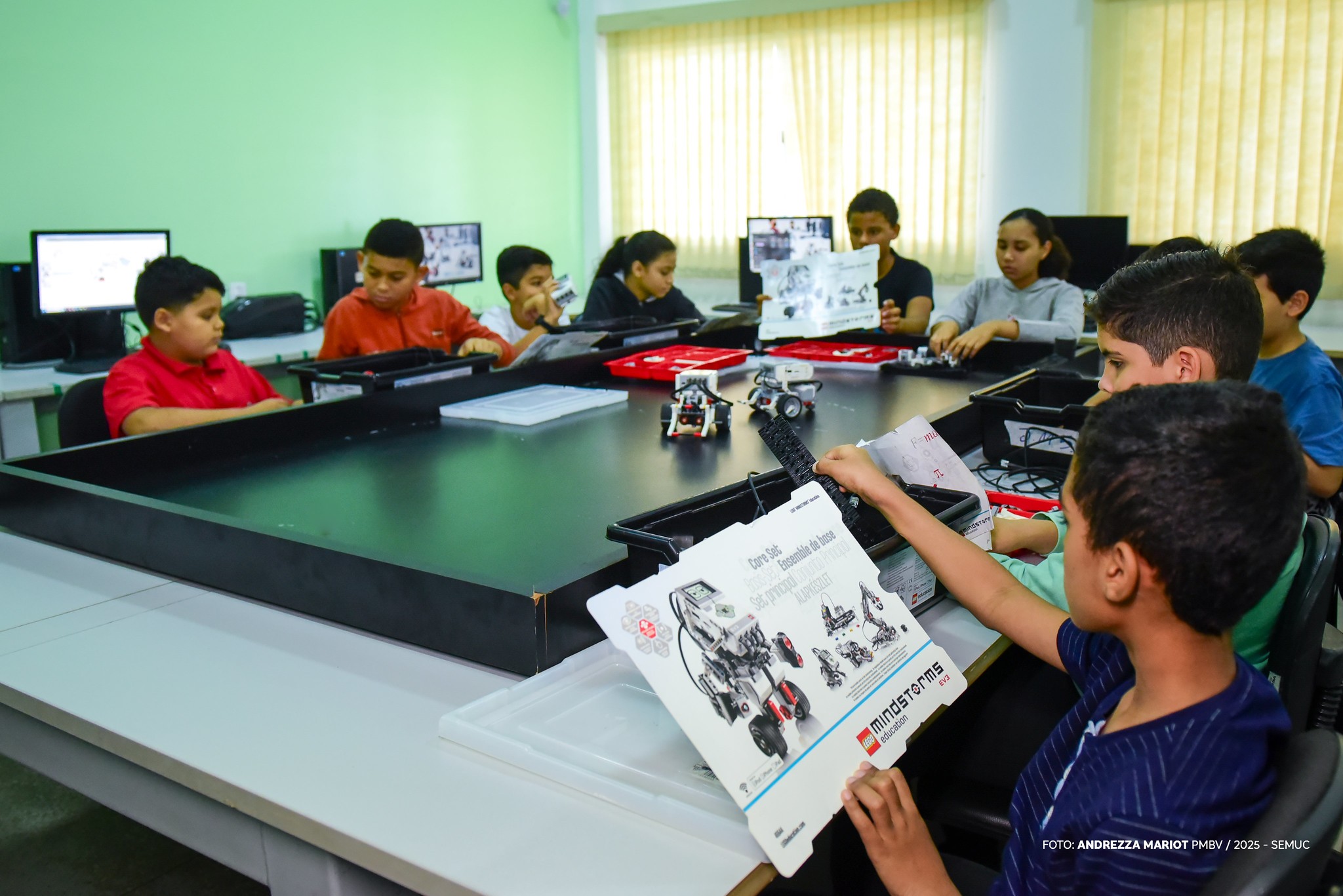 Prefeitura abre inscrições para 200 vagas gratuitas em curso de robótica educacional em Boa Vista