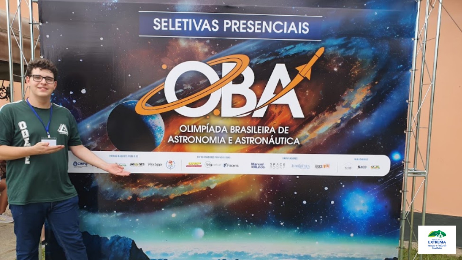 Extremense alcança 5ª etapa da Olimpíada Brasileira de Astronomia e Astronáutica