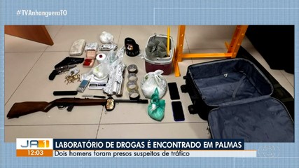 Dois homens são presos por suspeita de tráfico de drogas na região sul de Palmas