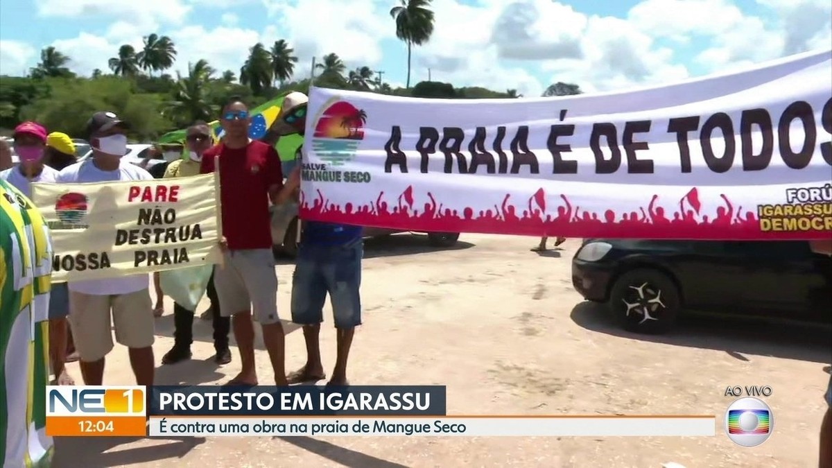 Feriado marcado por protesto no litoral norte