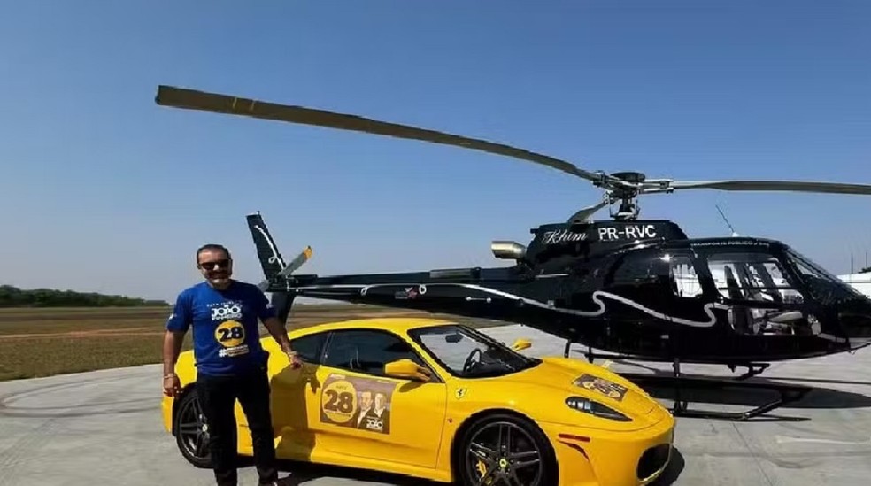 Candidato à prefeitura de Marília, João Pinheiro, declarou bens que somam mais de R$ 2,8 bilhões — Foto: Instagram/Reprodução