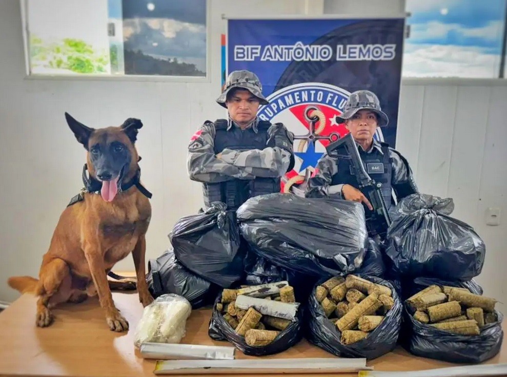 Mais de 80 kg de skunk são apreendidos no Marajó em embarcação que saiu de Manaus para Belém