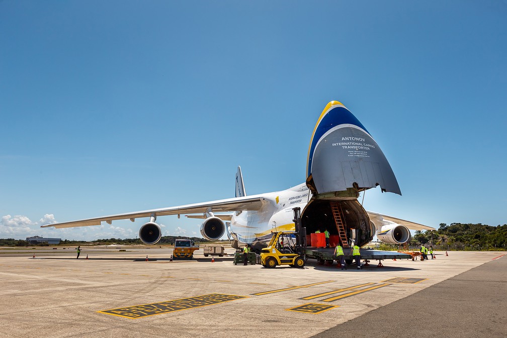 Antonov An-124 Ruslan, maior avião de carga do mundo — Foto: Will Recarey