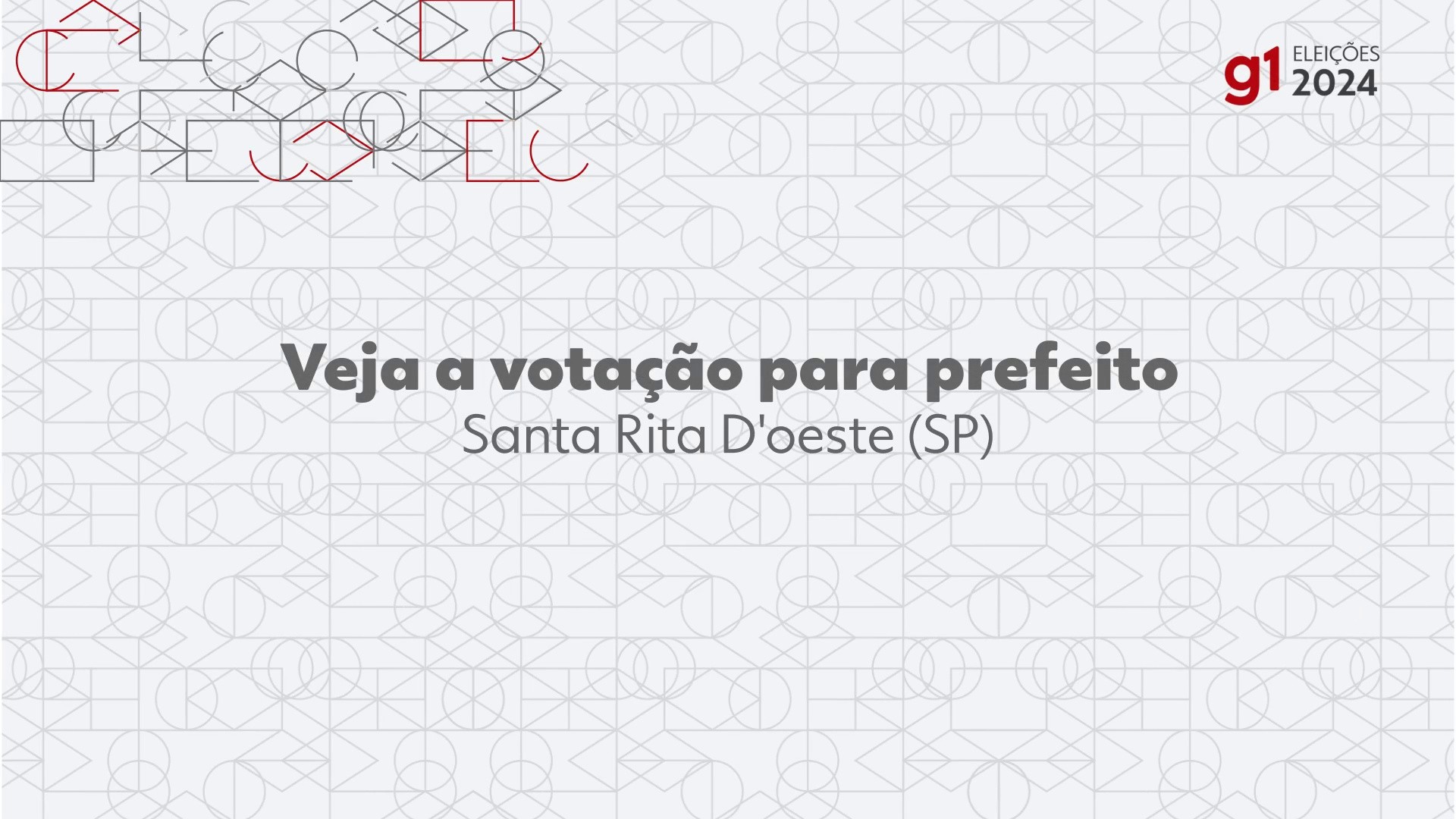 Eleições 2024: Osmarzinho da Oficina, do PL, é eleito prefeito de Santa Rita d'Oeste no 1º turno