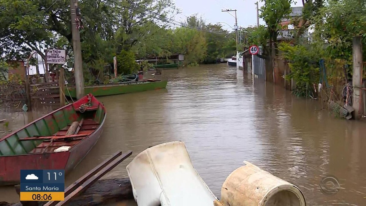 Nível Do Guaíba Volta A Subir Na Região Das Ilhas De Porto Alegre E Preocupa Moradores Rio 