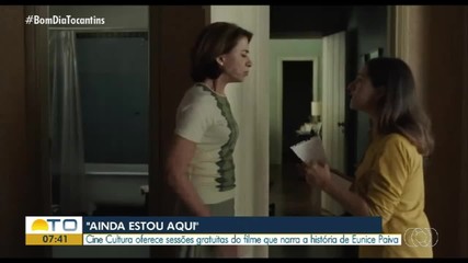 Cine Cultura oferece sessões gratuitas do filme Ainda Estou Aqui