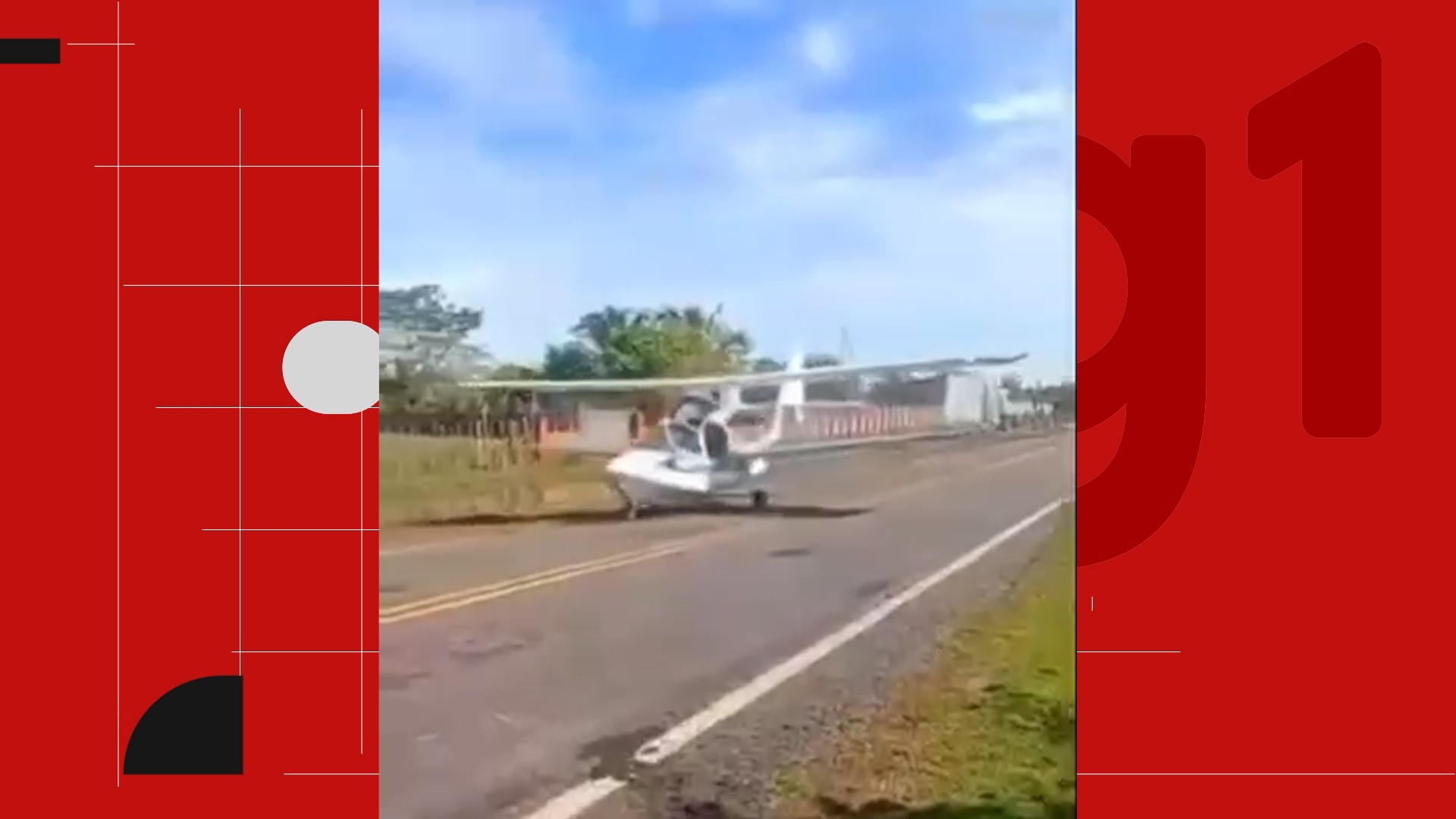 VÍDEO: Avião que caiu nos Lençóis Maranhenses foi visto trafegando em rodovia, quatro meses antes de acidente