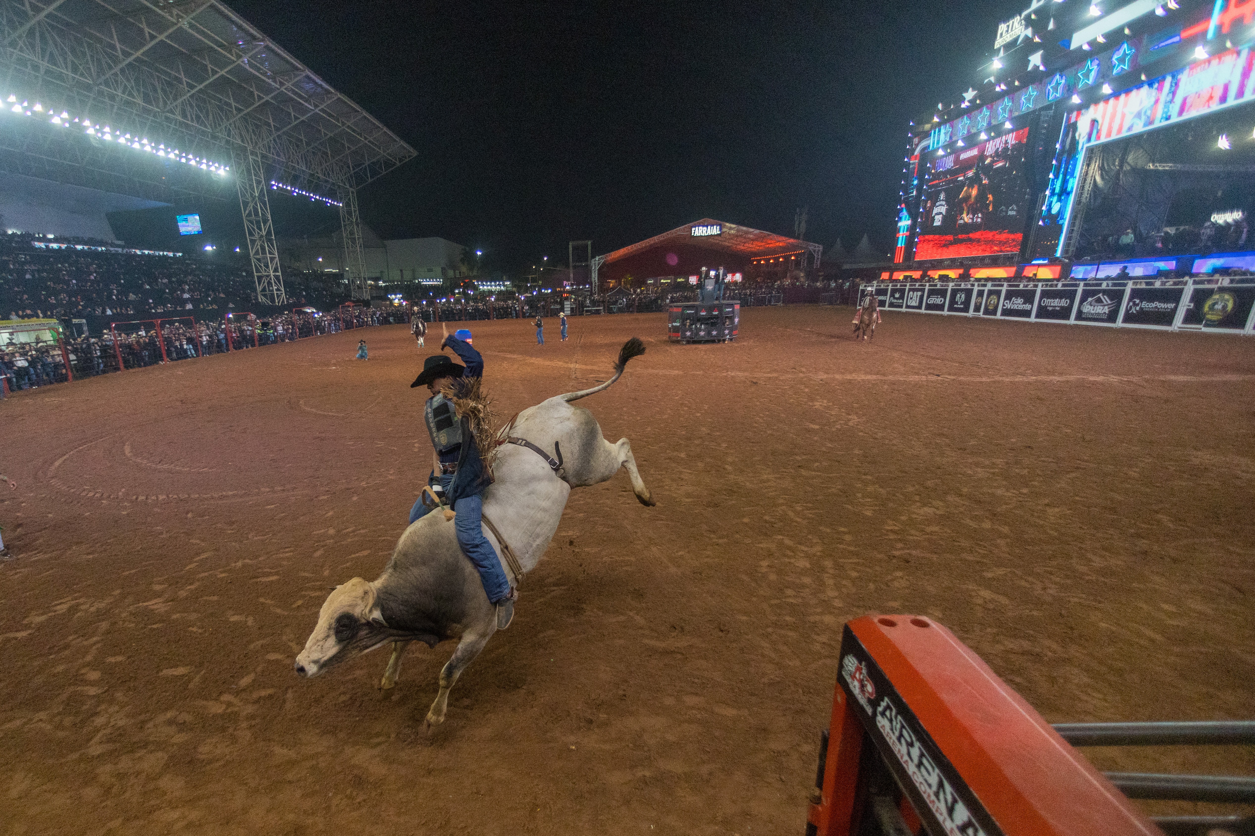 Rijproeven op het Americana Cowboy Festival — Foto: Thomaz Marostegan/g1