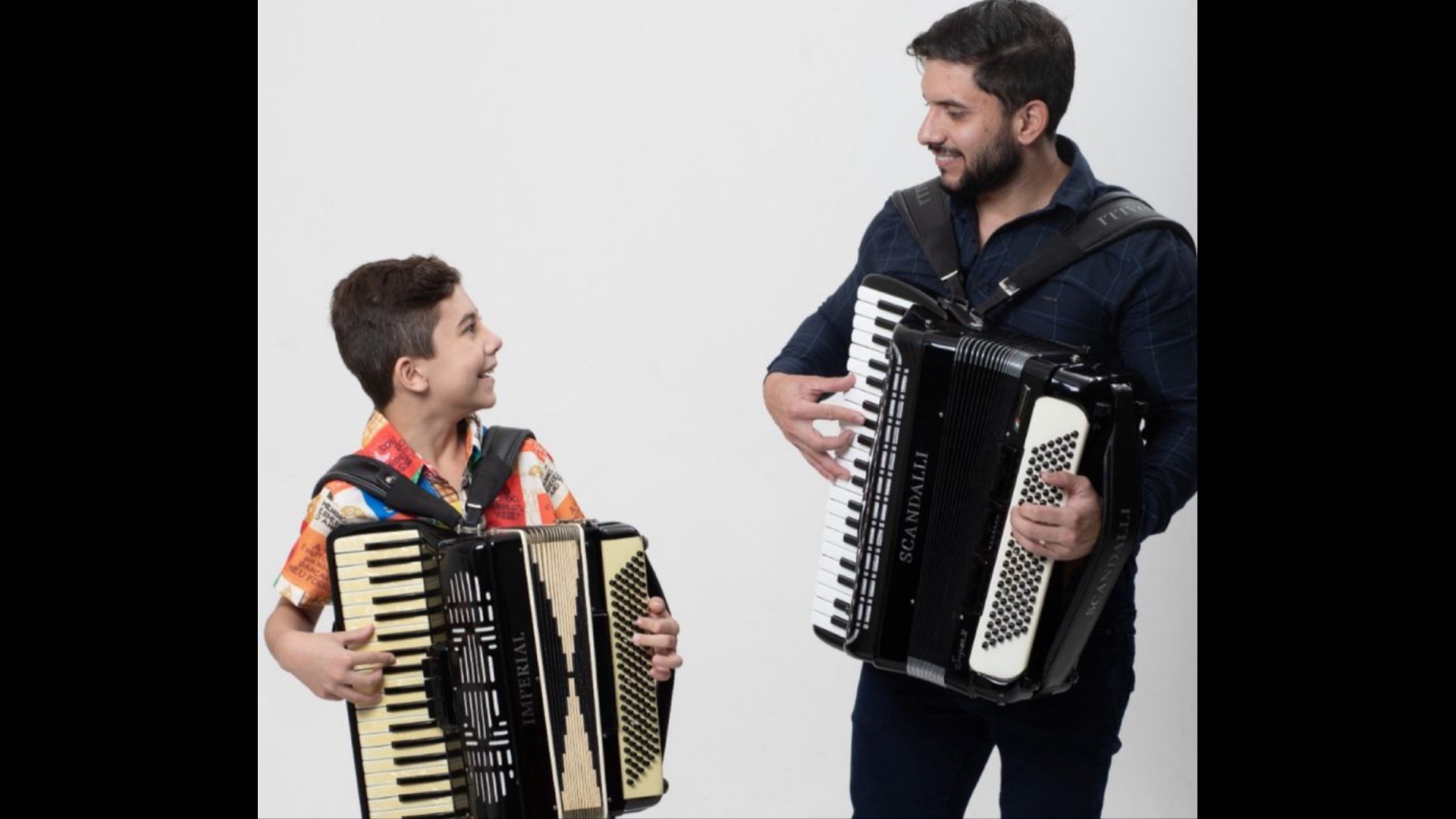 Inspirado pelo pai, menino de 9 anos de Campina Grande se apaixona pela sanfona e se inspira em Luiz Gonzaga: 'Sou fã demais'; VÍDEO