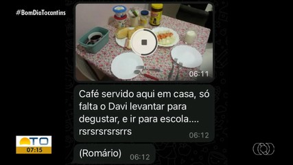 Telespectador compartilha registro do café da manhã no BDT