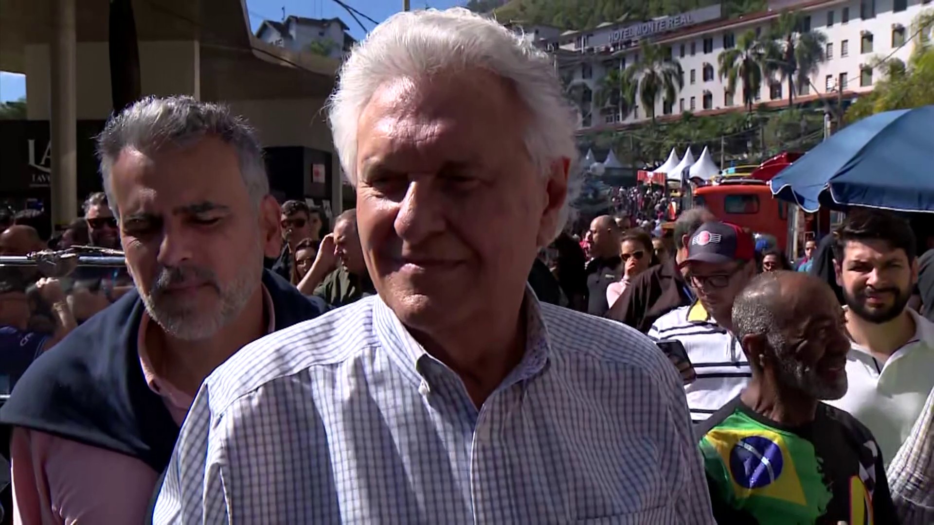 Caiado diz que, se eleito, vai mandar proposta ao Congresso para equiparar facções criminosas a organizações terroristas